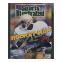 Raghib "Rocket" Ismail Signed Notre Dame Fighting Irish 8x10 Photo Inscribed "Go Irish!" (Beckett) at PristineAuction.com