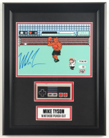 Mike Tyson Signed "Punch-Out!!" Custom Framed Photo Display with Nintendo Controller (Tyson & JSA) at PristineAuction.com