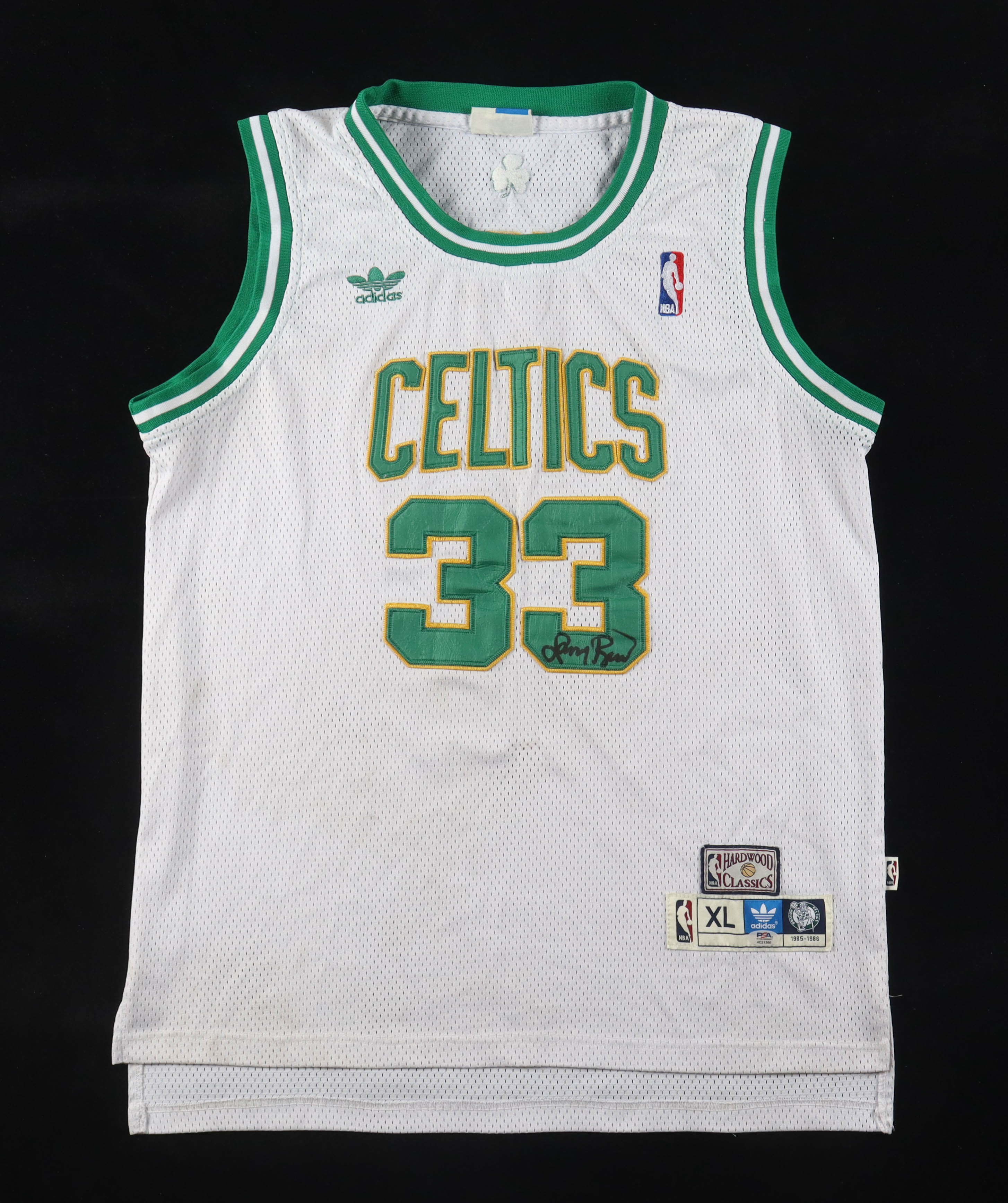 Larry Bird Signed Celtics Adidas Authentic Jersey (PSA) at PristineAuction.com Larry Bird Signed Celtics Adidas Authentic Jersey (PSA) at PristineAuction.com