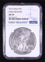 2017 American Silver Eagle, Early Releases (NGC MS70) at PristineAuction.com