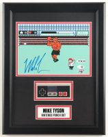 Mike Tyson Signed "Punch-Out!!" Custom Framed Photo Display with Nintendo Controller (Tyson & JSA) at PristineAuction.com