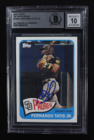 Fernando Tatis Jr. Signed 2021 Topps '65 Topps Redux #T6541 (Beckett | Auto Grade BGS 10) at PristineAuction.com