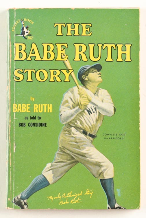 1948 "The Babe Ruth Story" Vintage Soft Back Book at PristineAuction.com 1948 "The Babe Ruth Story" Vintage Soft Back Book at PristineAuction.com