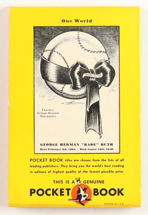1948 "The Babe Ruth Story" Vintage Soft Back Book at PristineAuction.com 1948 "The Babe Ruth Story" Vintage Soft Back Book at PristineAuction.com