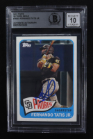 Fernando Tatis Jr. Signed 2021 Topps '65 Topps Redux #T6541 (Beckett | Auto Grade BGS 10) at PristineAuction.com