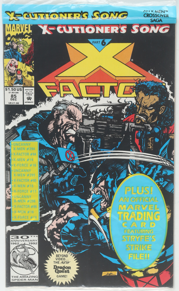 1992 "X-Factor" Issue #85 Marvel Comic Book at PristineAuction.com 1992 "X-Factor" Issue #85 Marvel Comic Book at PristineAuction.com