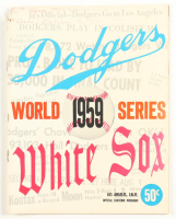 1959 Dodgers World Series Original LA Coliseum On-Site Program at PristineAuction.com