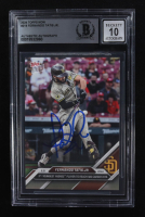 Fernando Tatis Jr. Signed 2024 Topps Now #219 (Beckett | Auto Grade BGS 10) at PristineAuction.com