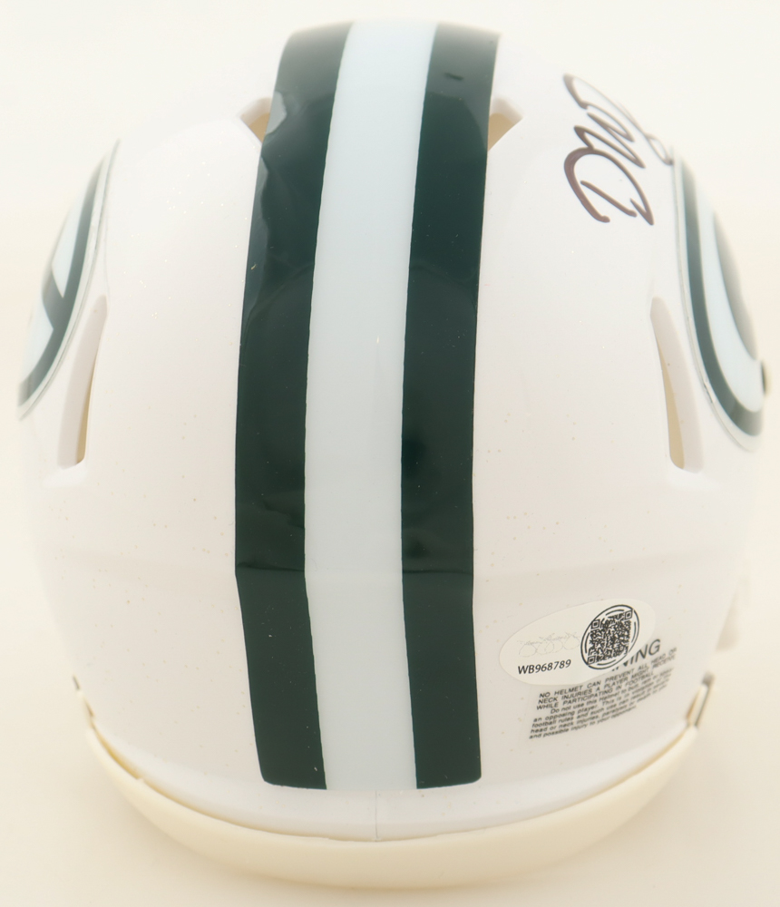 Dontayvion Wicks Signed Packers Speed Mini Helmet (JSA) at PristineAuction.com Dontayvion Wicks Signed Packers Speed Mini Helmet (JSA) at PristineAuction.com