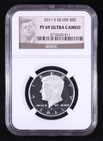 2011-S Kennedy Half Dollar - 90% Silver Proof (NGC PF69 ULTRA CAMEO) at PristineAuction.com