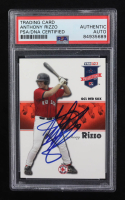 Anthony Rizzo Signed 2008 TRISTAR PROjections #34 RC (PSA | Auto Grade PSA Authentic) at PristineAuction.com