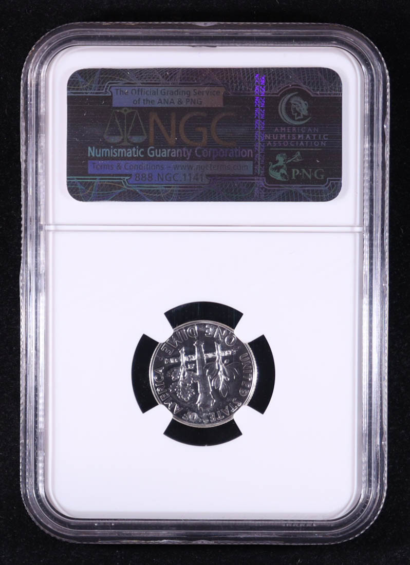 1958 Roosevelt Silver Proof 10C Dime (NGC PF67) at PristineAuction.com 1958 Roosevelt Silver Proof 10C Dime (NGC PF67) at PristineAuction.com