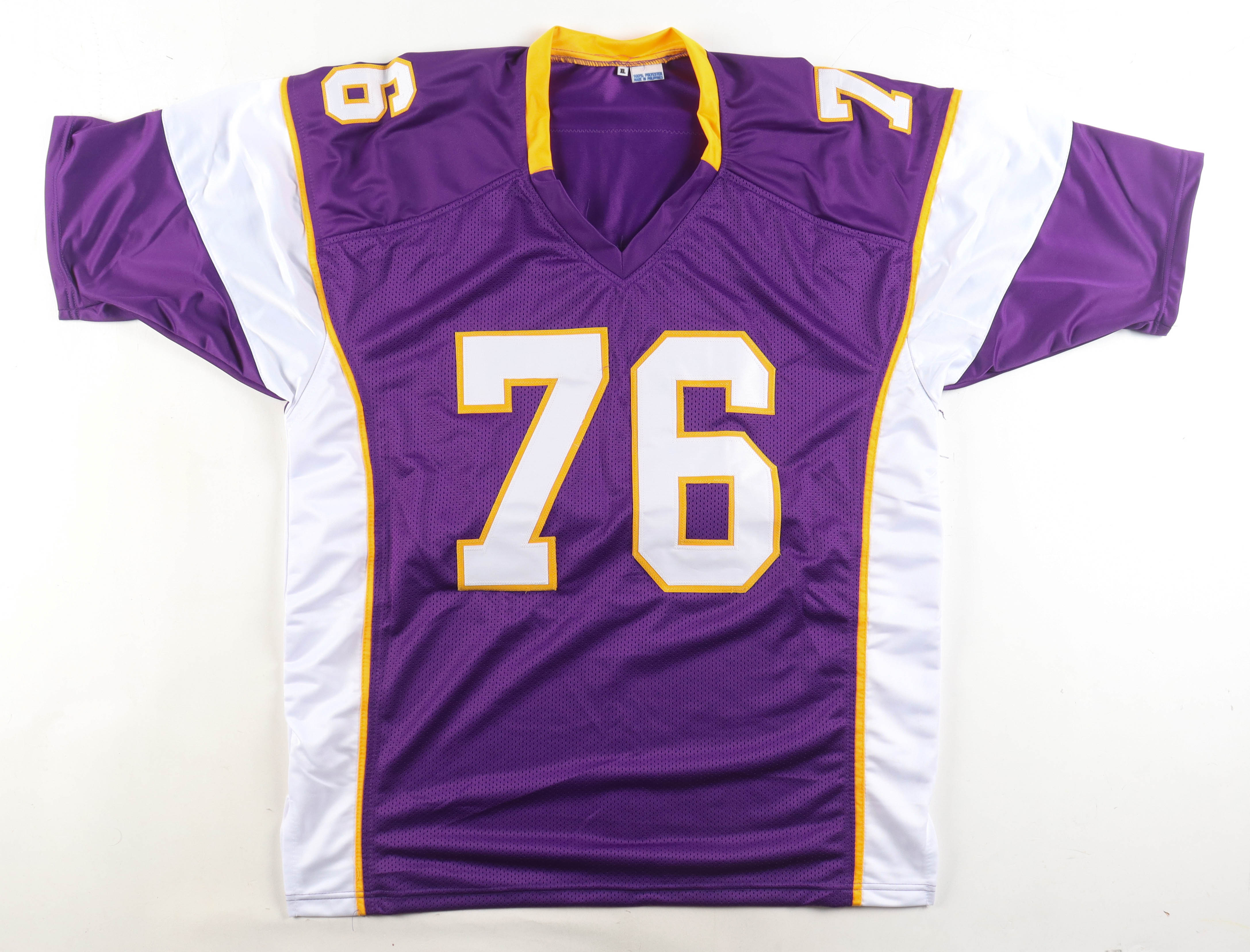 Steve Hutchinson Signed Jersey Inscribed "HOF '20" (JSA) at PristineAuction.com Steve Hutchinson Signed Jersey Inscribed "HOF '20" (JSA) at PristineAuction.com