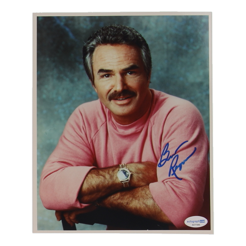 Burt Reynolds Signed 8x10 Photo (ACOA) at PristineAuction.com Burt Reynolds Signed 8x10 Photo (ACOA) at PristineAuction.com