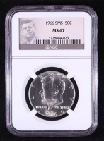 1966 SMS Kennedy Half Dollar - 40% Silver Special Mint Set (NGC MS67) at PristineAuction.com