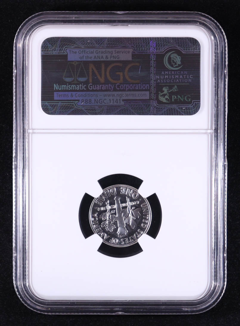 1957 Roosevelt Silver Proof 10C Dime (NGC PF67) at PristineAuction.com 1957 Roosevelt Silver Proof 10C Dime (NGC PF67) at PristineAuction.com