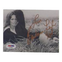 Barbara Leigh Signed 4x5.5 Hand-Written Postcard Inscribed "Love" & "XO" (PSA) at PristineAuction.com