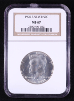 1976-S Kennedy Silver Half Dollar (NGC MS67) at PristineAuction.com