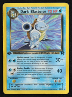 Dark Blastoise 2000 Pokemon 1st Edition Team Rocket #20 at PristineAuction.com