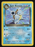 Dark Blastoise 2000 Pokemon 1st Edition Team Rocket #20 at PristineAuction.com