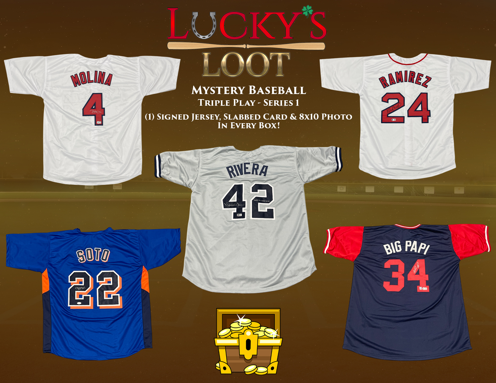 Lucky's Loot Triple Play Baseball Series 1 Mystery Box at PristineAuction.com Lucky's Loot Triple Play Baseball Series 1 Mystery Box at PristineAuction.com