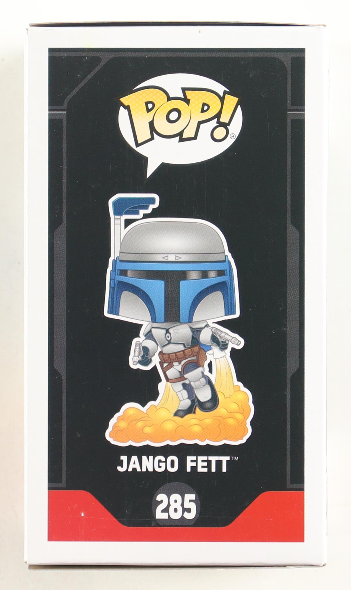 Temuera Morrison Signed "Star Wars" #285 Jango Fett Funko Pop! Bobble-Head Vinyl Figure Inscribed "Jango Fett"(JSA) at PristineAuction.com Temuera Morrison Signed "Star Wars" #285 Jango Fett Funko Pop! Bobble-Head Vinyl Figure Inscribed "Jango Fett"(JSA) at PristineAuction.com