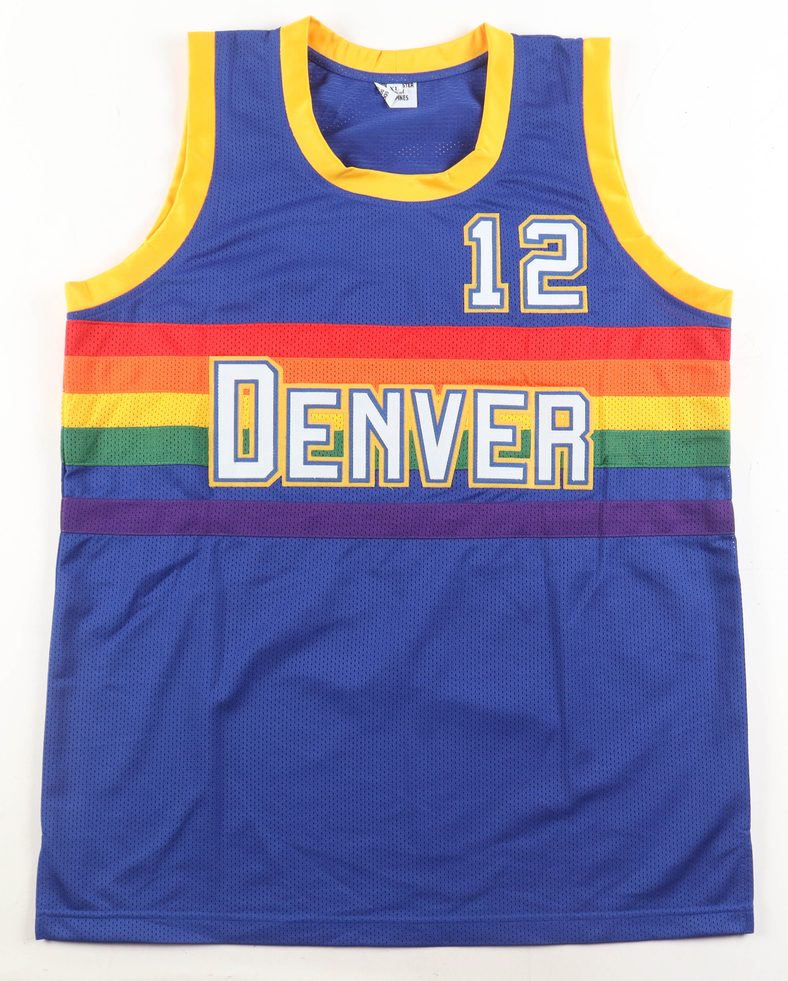 Fat Lever Signed Jersey (JSA) at PristineAuction.com Fat Lever Signed Jersey (JSA) at PristineAuction.com
