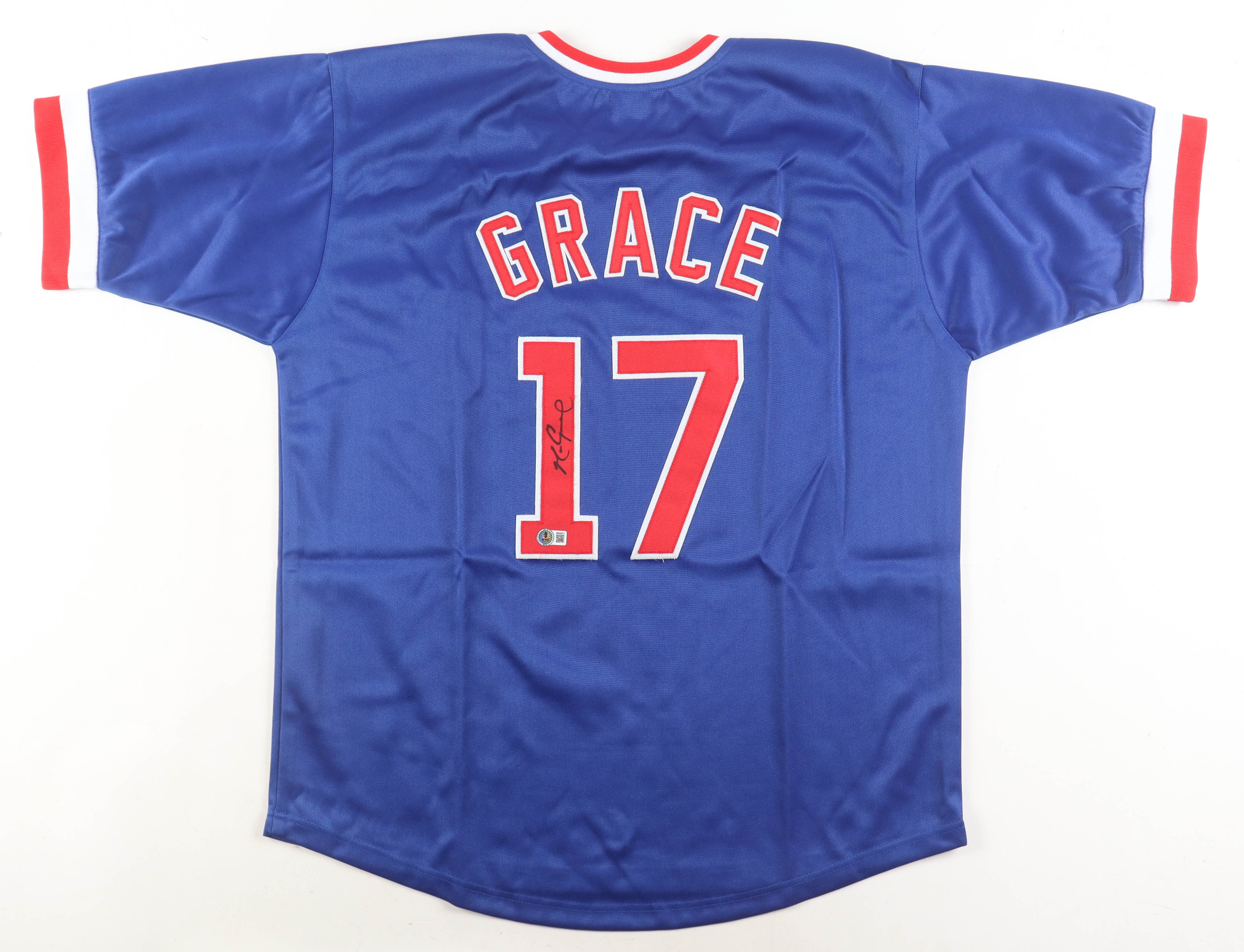 Mark Grace Signed Jersey (Beckett) at PristineAuction.com Mark Grace Signed Jersey (Beckett) at PristineAuction.com