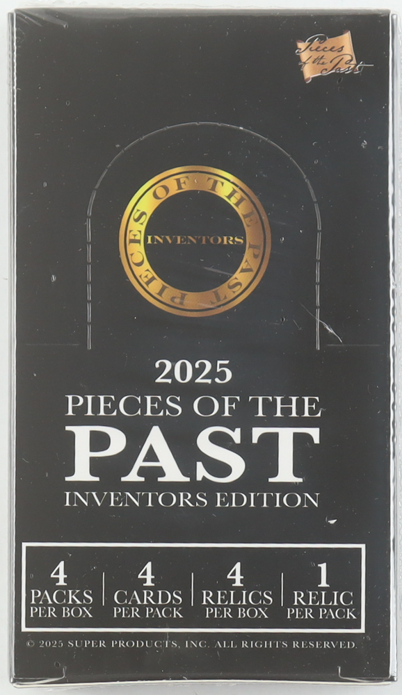 Pieces of the Past Inventors Edition Hobby Box (Super Break 2025) at PristineAuction.com Pieces of the Past Inventors Edition Hobby Box (Super Break 2025) at PristineAuction.com