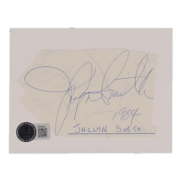 Jaclyn Smith Signed Index Card Inscribed "1984" (Beckett) at PristineAuction.com