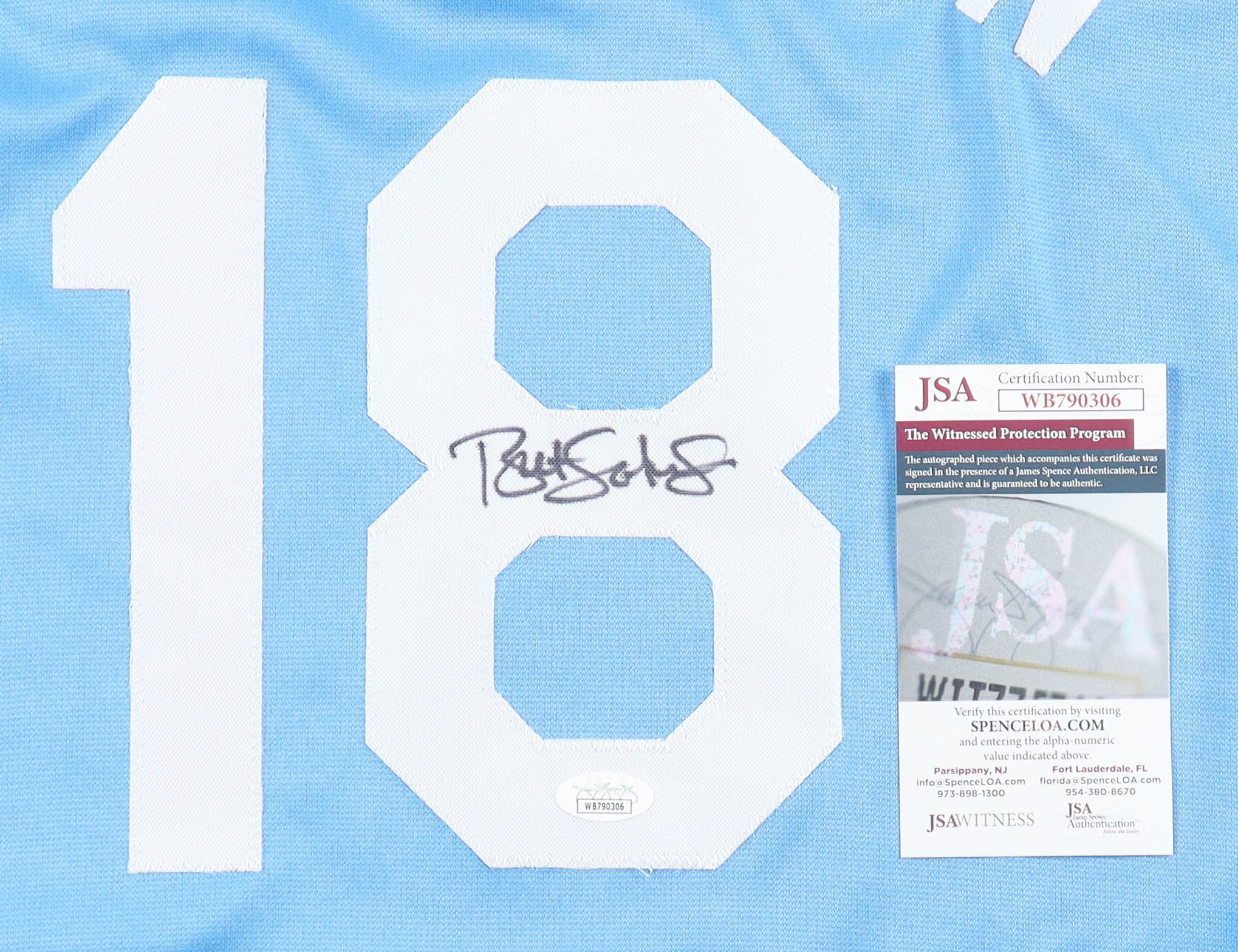 Bret Saberhagen Signed Jersey (JSA) at PristineAuction.com Bret Saberhagen Signed Jersey (JSA) at PristineAuction.com