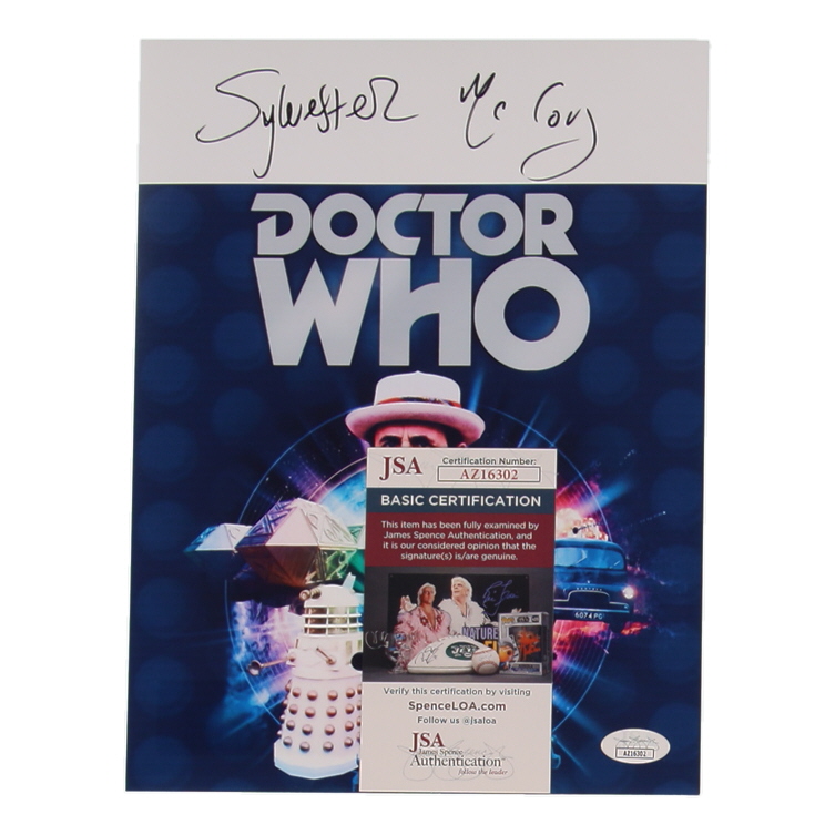 Sylvester McCoy Signed "Doctor Who" 8x10 Photo (JSA) at PristineAuction.com Sylvester McCoy Signed "Doctor Who" 8x10 Photo (JSA) at PristineAuction.com