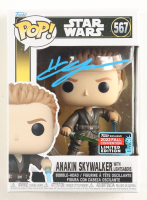 Hayden Christensen Signed "Star Wars" #567 Anakin Skywalker with Lightsabers Funko Pop! Vinyl Figure (Beckett) at PristineAuction.com
