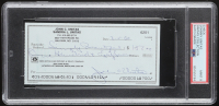 Johnny Unitas Signed 2000 Personal Check (PSA | Autograph Graded 9) at PristineAuction.com