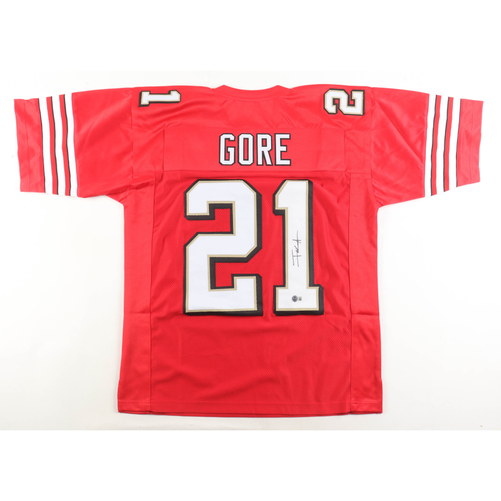 Frank Gore Signed Jersey (Beckett) at PristineAuction.com