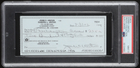 Johnny Unitas Signed 2002 Personal Check (PSA | Autograph Graded 9) at PristineAuction.com