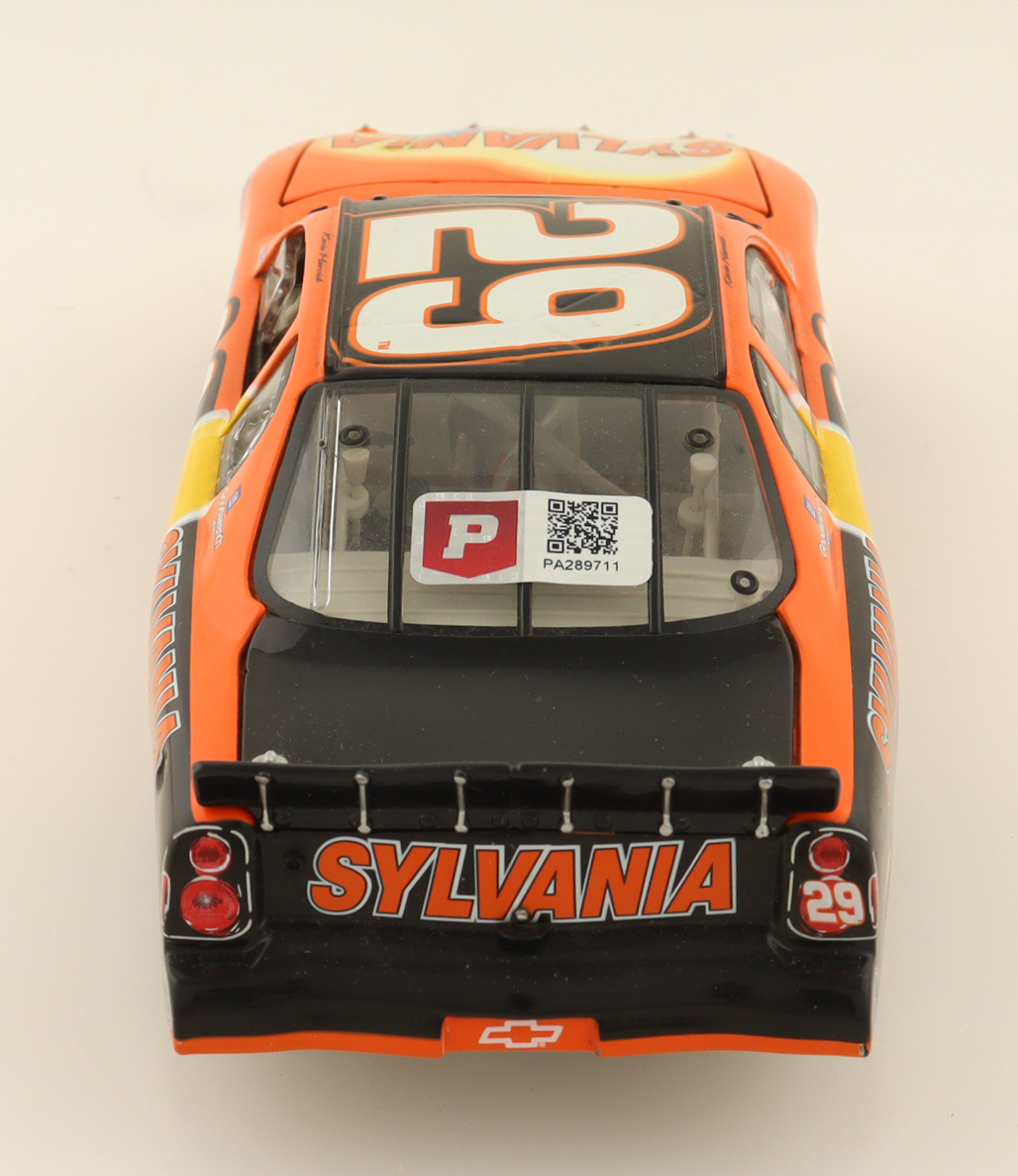 Kevin Harvick Signed 2002 NASCAR #29 Sylvania Monte Carlo- 1:24 Premium Action Diecast Car (PA) at PristineAuction.com Kevin Harvick Signed 2002 NASCAR #29 Sylvania Monte Carlo- 1:24 Premium Action Diecast Car (PA) at PristineAuction.com