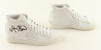 Magic Johnson & Larry Bird Signed Set of (2) Converse All-Star Basketball Shoes (PSA & Beckett) at PristineAuction.com