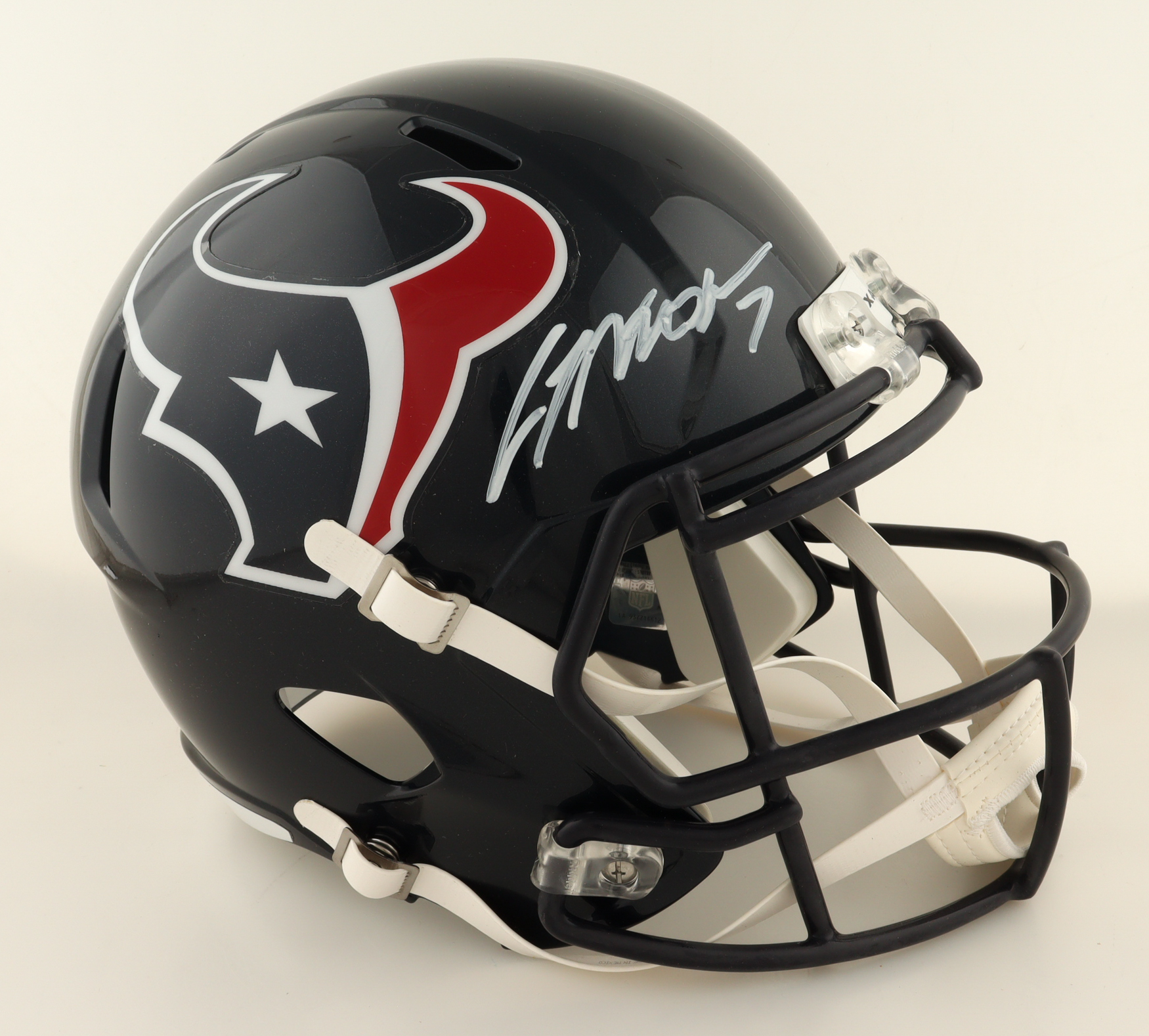 C.J. Stroud Signed Texans Full-Size Speed Helmet (Fanatics) at PristineAuction.com C.J. Stroud Signed Texans Full-Size Speed Helmet (Fanatics) at PristineAuction.com