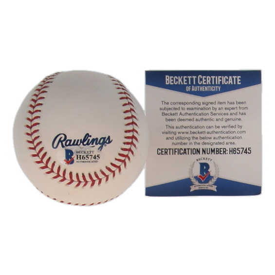 Mariano Rivera Signed OML Hall of Fame Logo Baseball (Beckett) at PristineAuction.com Mariano Rivera Signed OML Hall of Fame Logo Baseball (Beckett) at PristineAuction.com