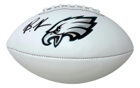 Brandon Graham Signed Eagles Logo Football (JSA) at PristineAuction.com