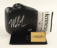 Mike Tyson Signed Hennessy Boxing Glove With Display Stand (PSA & Tyson) at PristineAuction.com