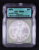 2006 American Silver Eagle (ICG MS69) at PristineAuction.com