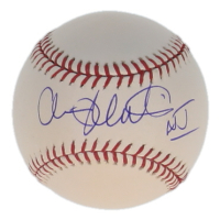 Chris Christie Signed OML Astros 50th Anniversary Logo Baseball (JSA) at PristineAuction.com