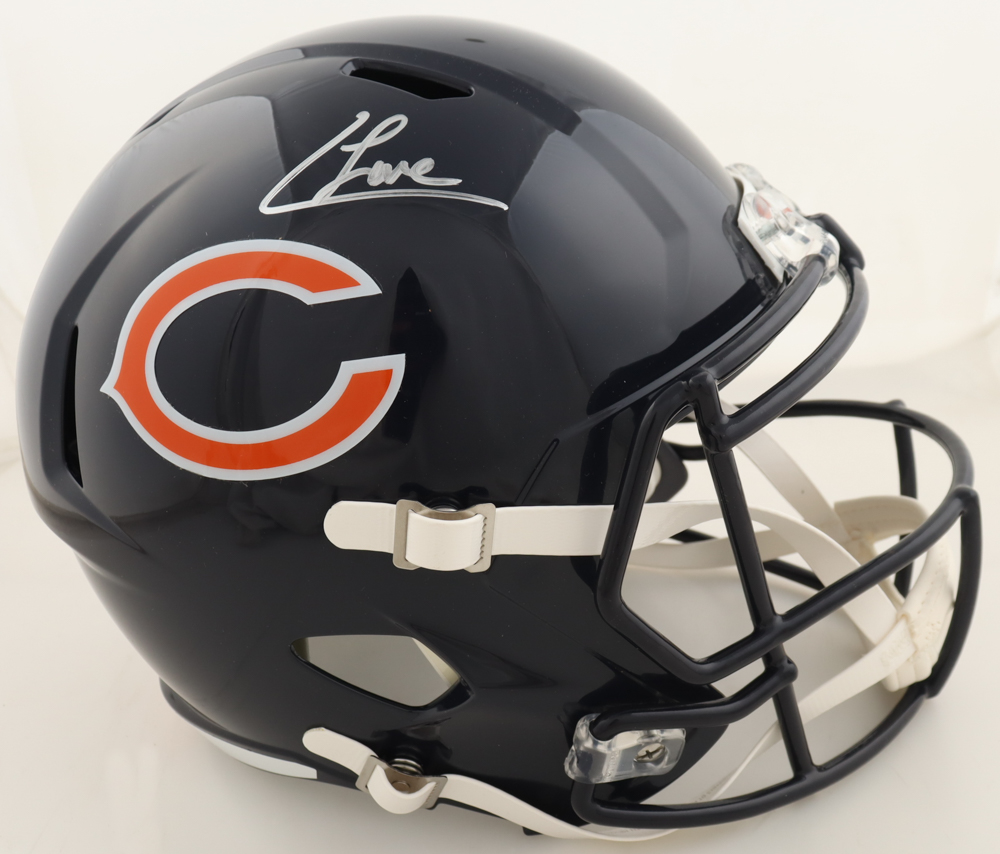 Colston Loveland Signed Bears Full-Size Speed Helmet (JSA) at PristineAuction.com Colston Loveland Signed Bears Full-Size Speed Helmet (JSA) at PristineAuction.com