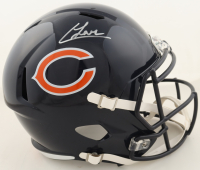 Colston Loveland Signed Bears Full-Size Speed Helmet (JSA) at PristineAuction.com