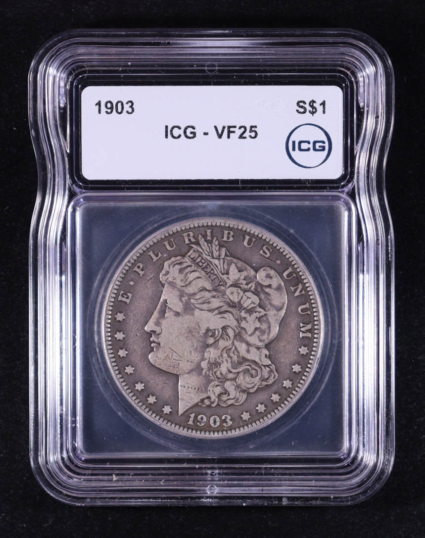1903 Morgan Silver Dollar (ICG VF25) at PristineAuction.com 1903 Morgan Silver Dollar (ICG VF25) at PristineAuction.com