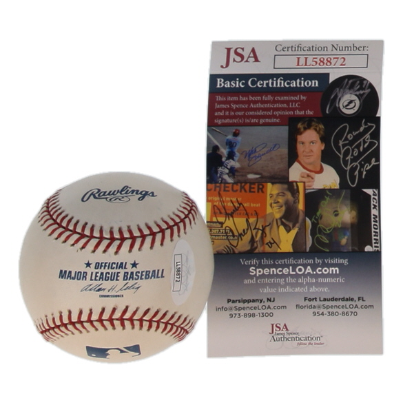 Dayton Moore Signed OML Baseball (JSA) at PristineAuction.com Dayton Moore Signed OML Baseball (JSA) at PristineAuction.com