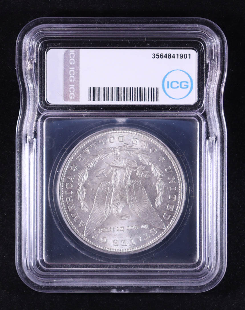 1896 Morgan Silver Dollar (ICG MS63) at PristineAuction.com 1896 Morgan Silver Dollar (ICG MS63) at PristineAuction.com