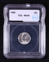 1956 Roosevelt Silver 10C Dime (ICG MS66) at PristineAuction.com